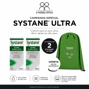 CAMPANHA SYSTANE® ULTRA 10ML x2 OFERTA BOLSA ISOTÉRMICA